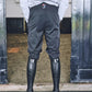 Children’s Micro-Stretch Cotton Breeches – Black