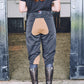 Children’s Micro-Stretch Cotton Breeches – Black