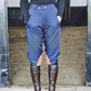 Micro-Stretch Cotton Breeches – Navy
