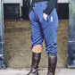 Micro-Stretch Cotton Breeches – Navy