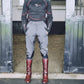 Micro-Stretch Cotton Breeches – Grey