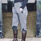 Childrens Micro-Stretch Cotton Breeches – Grey