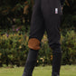 Micro-Stretch Cotton Breeches – Black