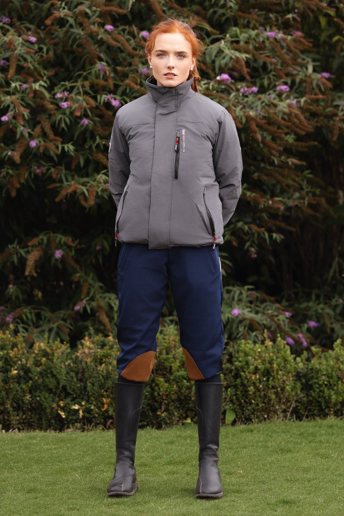 Summer Cotton Micro-Stretch Breeches – Navy
