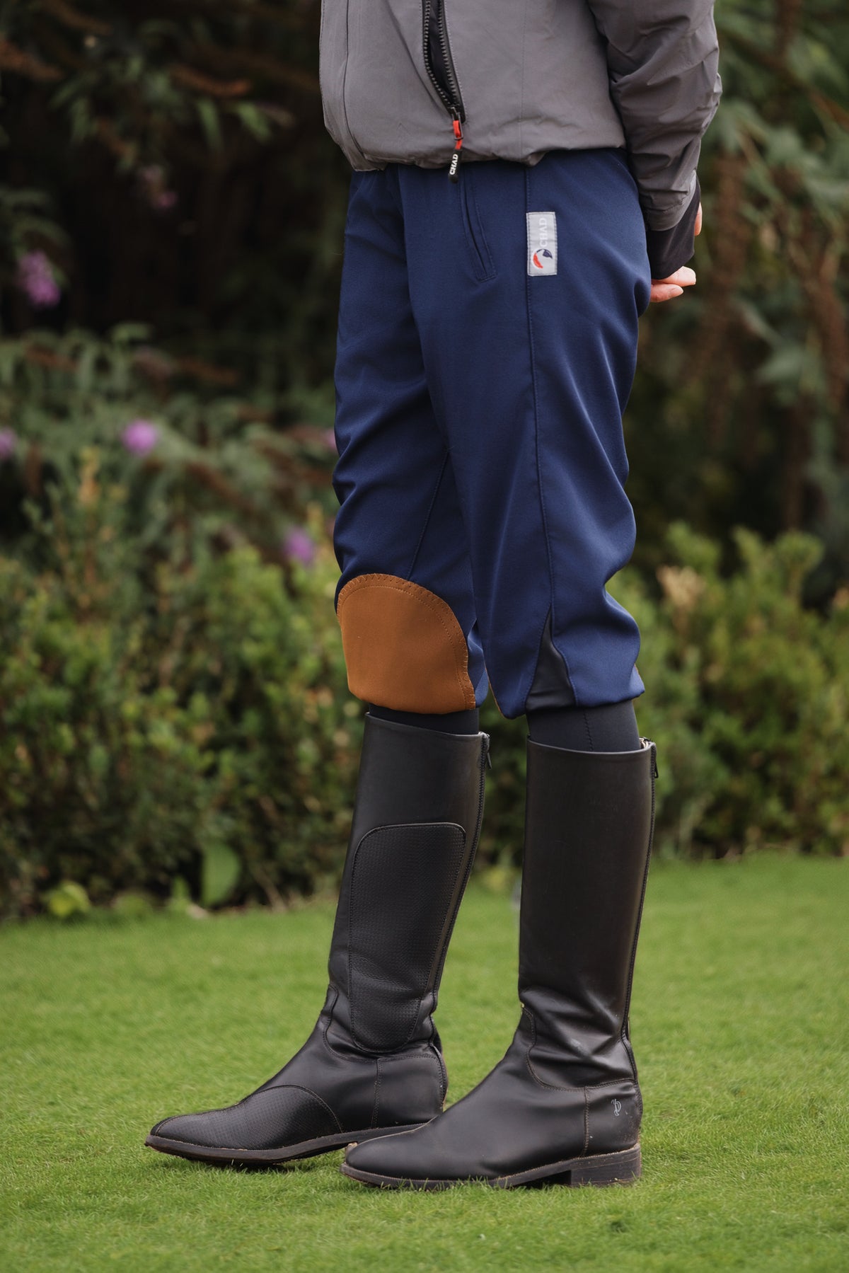 Summer Cotton Micro-Stretch Breeches – Navy
