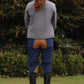 Summer Cotton Micro-Stretch Breeches – Navy