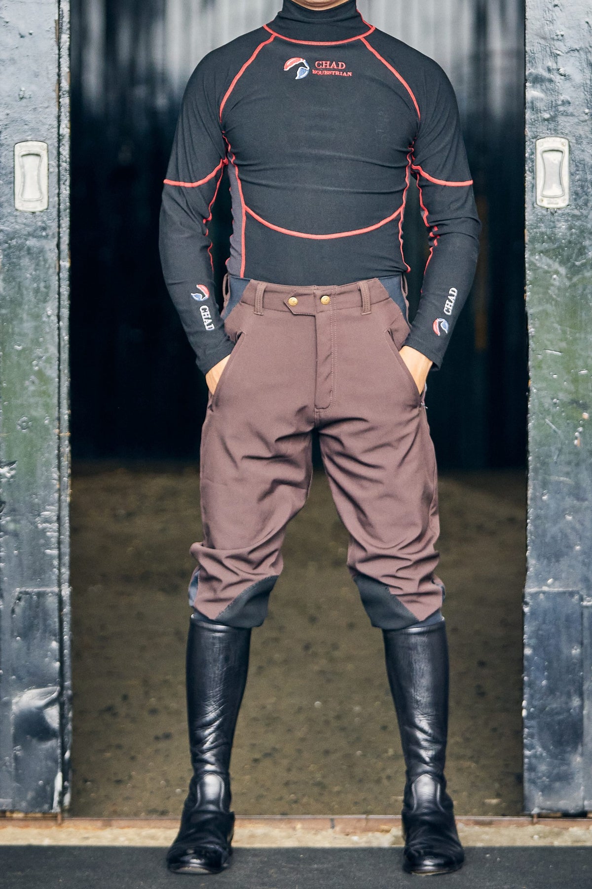 Softshell Breeches – Brown