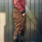 Summer Cotton Micro-Stretch Breeches – Brown