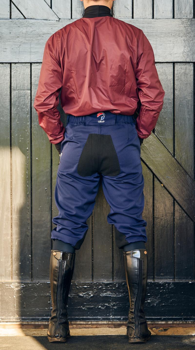 Summer Cotton Micro-Stretch Breeches – Navy