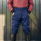 Summer Cotton Micro-Stretch Breeches – Navy