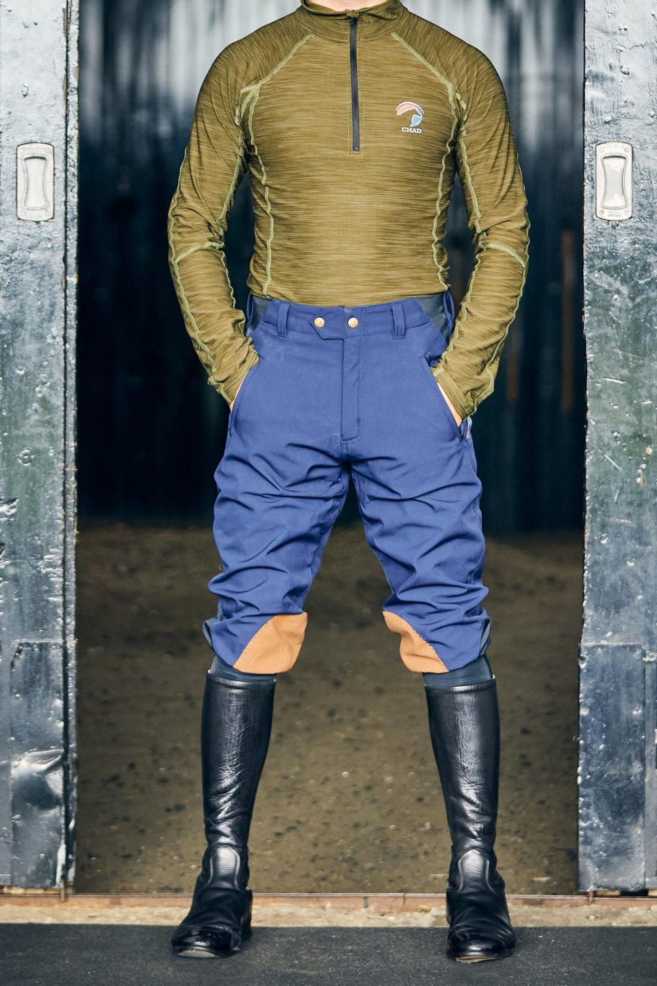 Softshell Breeches – Navy