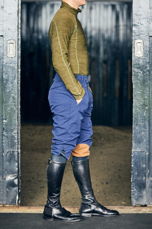 Softshell Breeches – Navy