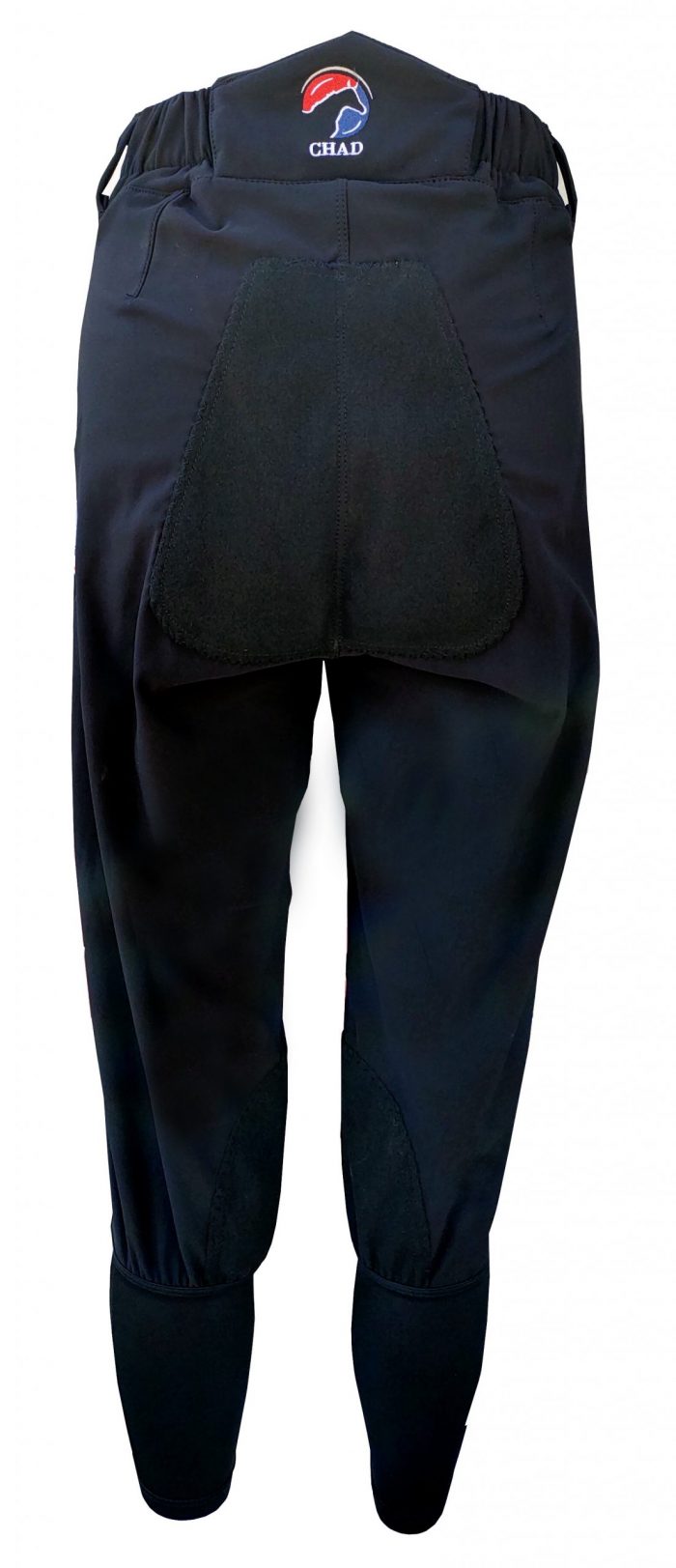 Roubaix Breeches - Black with Black Patches - Image 2