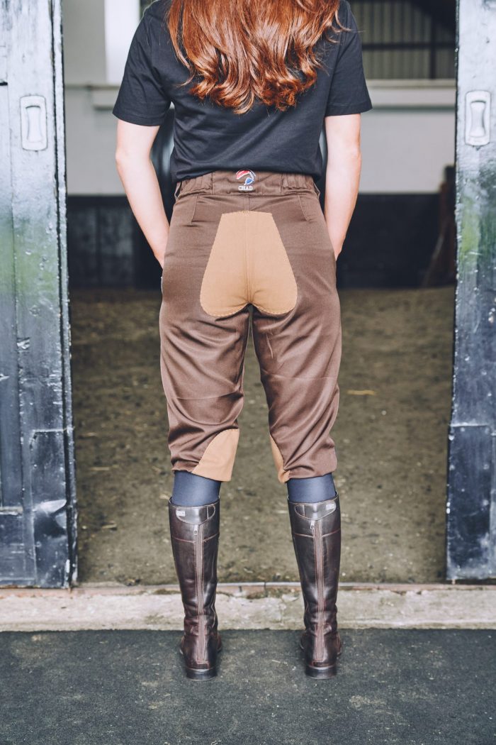 Summer Cotton Micro-Stretch Breeches - Brown - Image 6